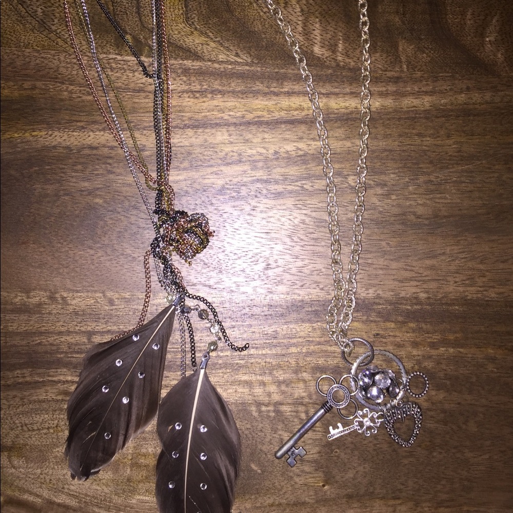 2 necklaces